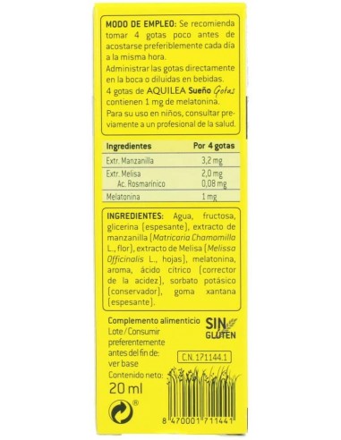 Aquilea Sueño gotas 20ml