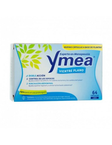 YMEA VIENTRE PLANO 64 CÁPSULAS