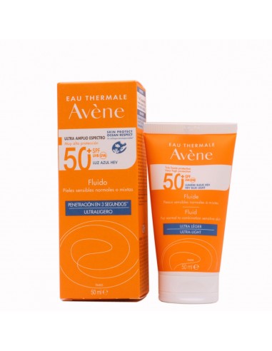 Avene Solar Fluido Ultraligero SPF50+...