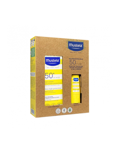 Mustela Pack Leche Solar Spf50+ 100ml...
