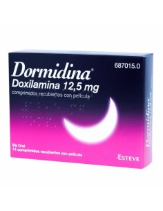DORMIDINA 12.5 MG 14...