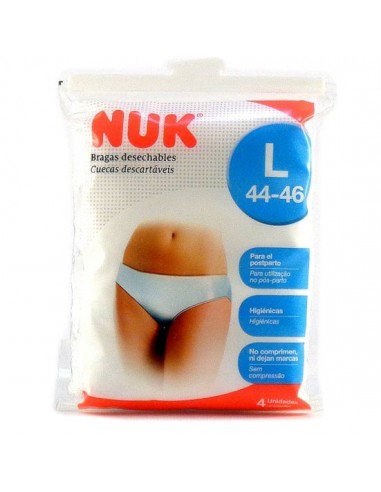 NUK BRAGAS DESECHABLES TALLA L...