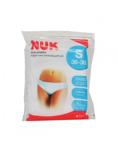 Nuk Slip Desechable Talla S Lote de 4...
