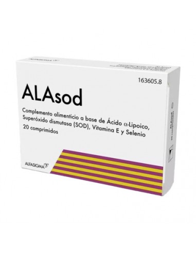 Alasod 20 Comprimidos