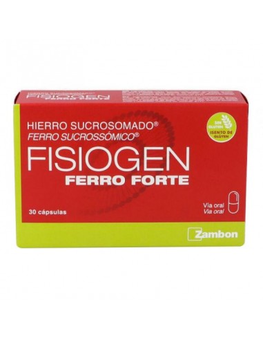 Fisiogen Ferro Forte 30 cápsulas