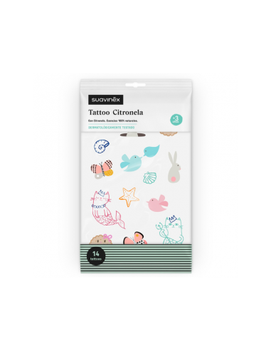 Suavinex Tattos Citronela + 3 años