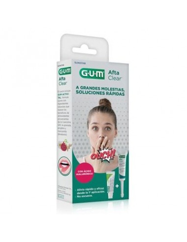 Gum Afta Clear Gel Alivio Eficaz...