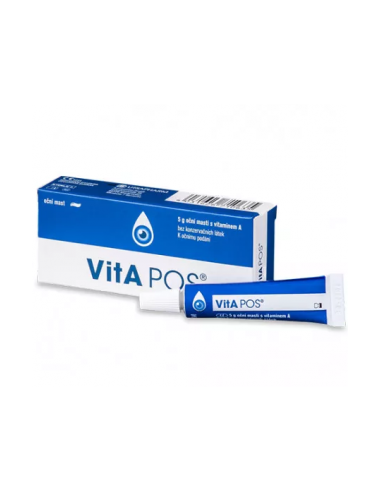 Vita Pos Pomada Oftálmica Vitamina A, 5g