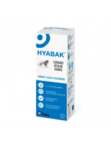 HYABAK GOTAS SOLUCIÓN OCULAR, 10 ML