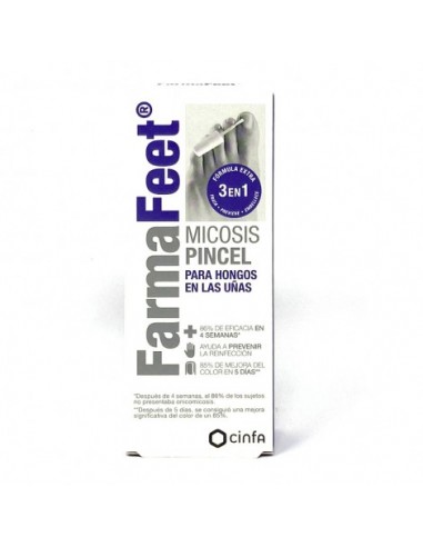 FarmaFeet Micosis pincel 3 en 14 ml