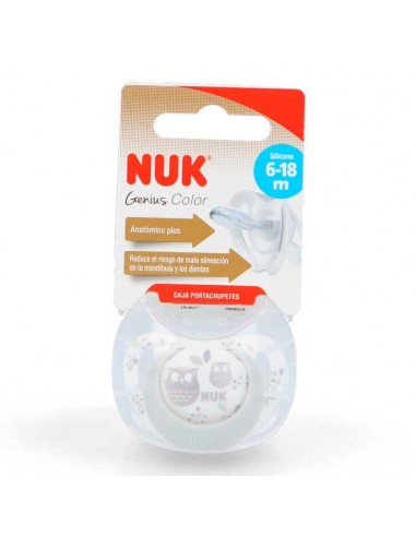 Nuk Chupete Genius 6-18 Silicona
