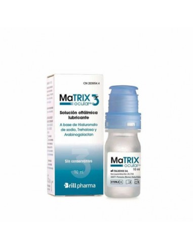 Matrix Ocular® 3 Gotas Oftálmicas, 10 Ml