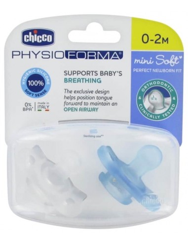 Chicco Pack 2 Chupetes AZUL Physio...