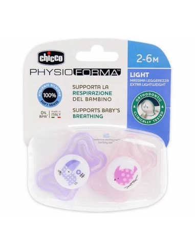 Chupete silicona - chicco physio...