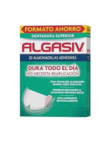 ALGASIV almohadilla dentadura superior