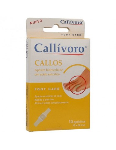 Callívoro 10 apósitos elimina callos...