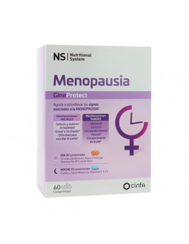 Ns Menopausia Día y Noche 60 Comprimidos