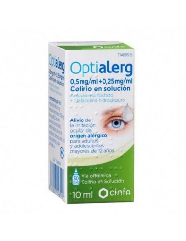 Optialerg 5 MG/ML + 0,25 MG/ML...