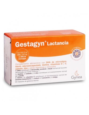 Gynea Gestagyn Lactancia 30 Cápsulas