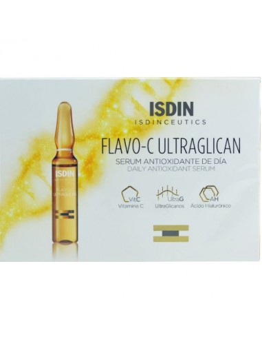Isdin Flavo-C Ultraglican 10 Ampollas