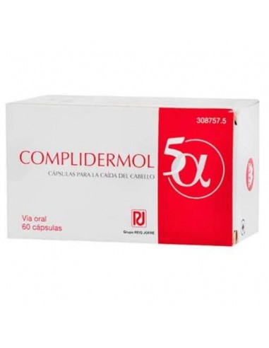 Complidermol 5 Alfa 60 cápsulas