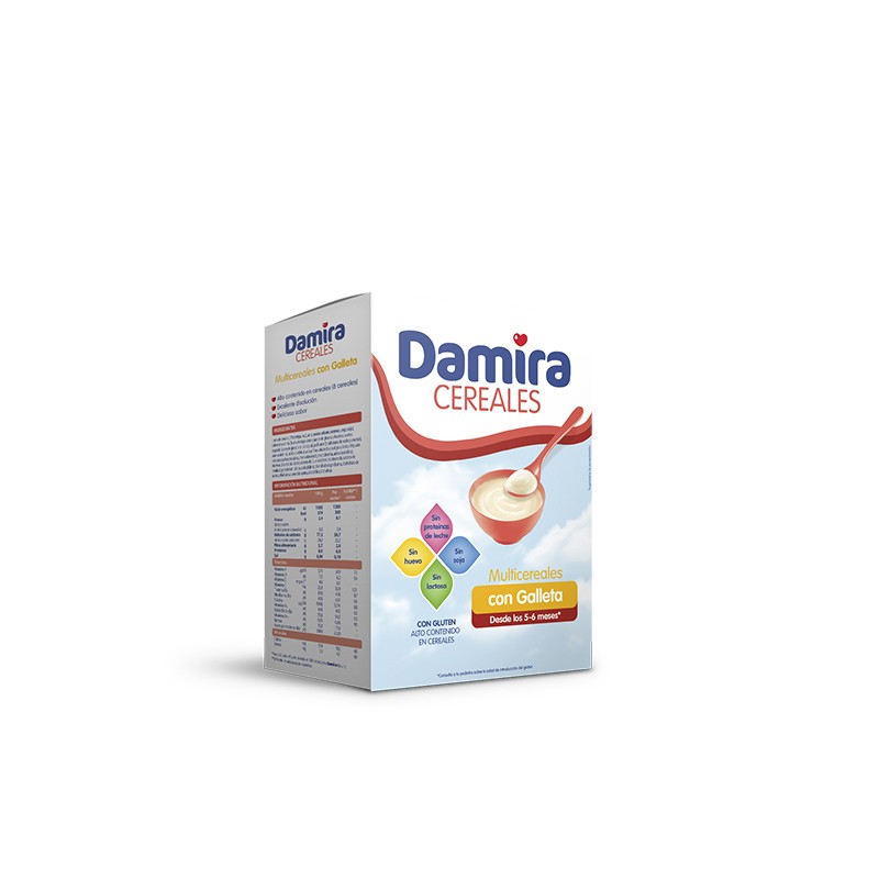 Damira Multicereales con Galleta 600g