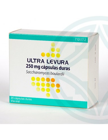 Ultra-Levura 250 mg 20 cápsulas