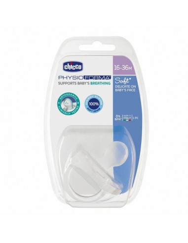 Chicco Physio Soft Chupete 16-36m, 1 Ud