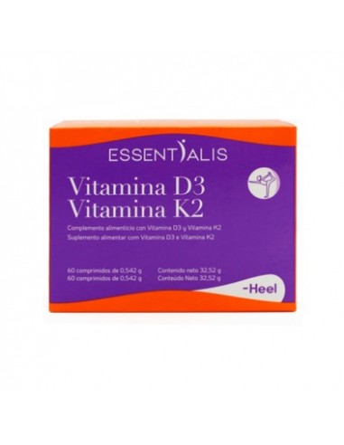 Essentialis Vitamina D3 Vitamina K2,...
