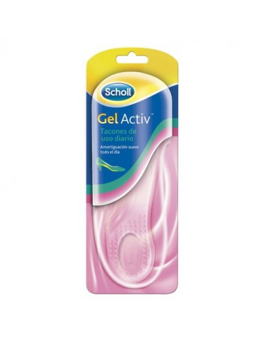 Plantillas Scholl Gel Activ Tacon Diario