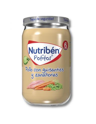 Nutriben Potitos Pollo con Guisantes...