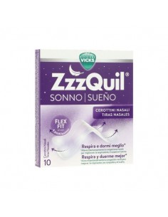 ZzzQuil Sueño 10 Tiras Nasales