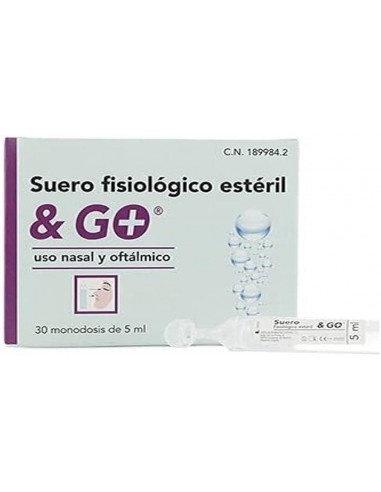 Suero Fisiologico & Go 30 Uds X 5 ml