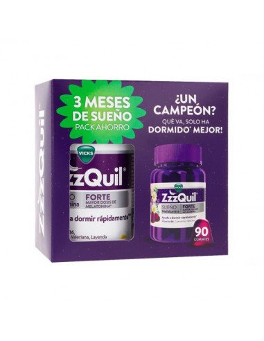 ZZZQuil Melatonina Forte 90 Gummies...
