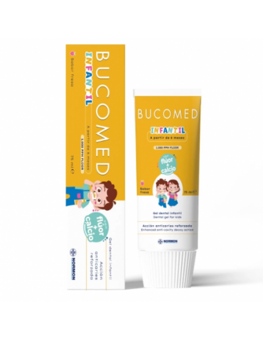 Bucomed Infantil Pasta Dental, 75 ml