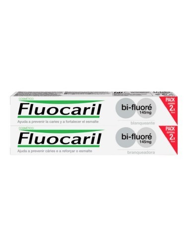 Fluocaril Duplo Blanqueador, 2x75ml