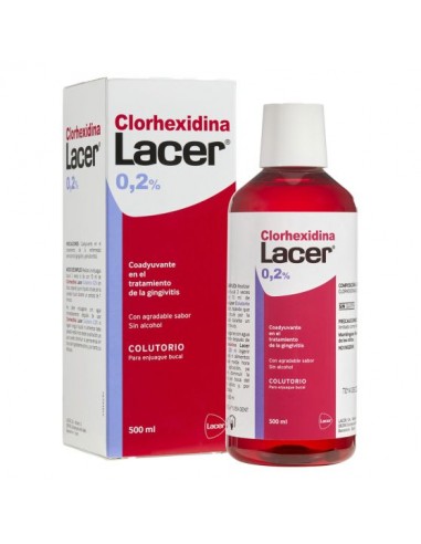 Lacer Colutorio Clorhexidina 0,2% 500 ml