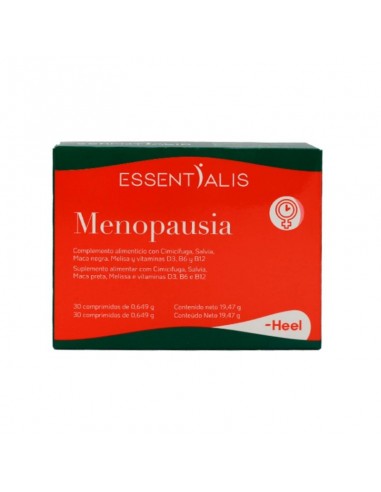 Essentialis Menopausia 30 Comprimidos