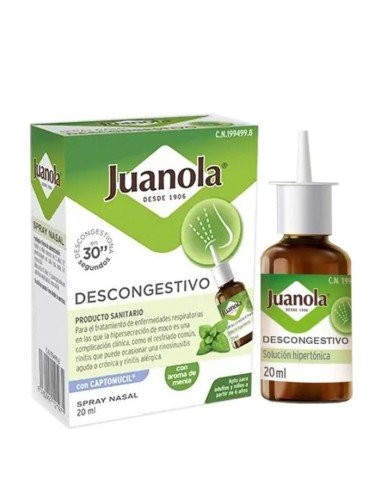 Juanola Spray Nasal Descongestivo 20 ml