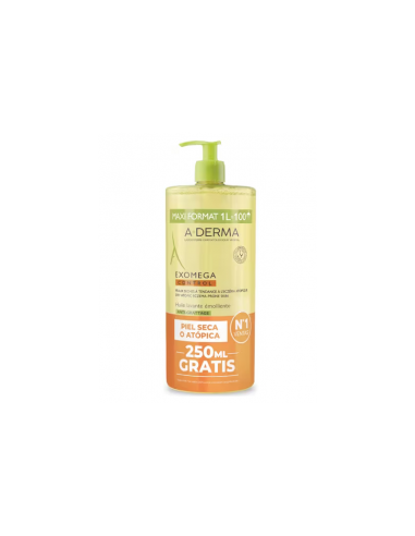 Aderma Exomega Aceite Limpiador 1L