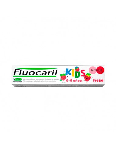 Fluocaril Kids 0-6 Años Sabor Fresa...