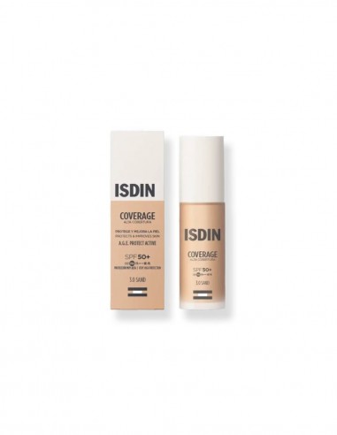 ISDIN COVERAGE SPF 50+ COLOR 3.0 SAND...