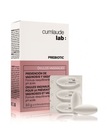 Cumlaude Prebiotic 10 Óvulos Vaginales