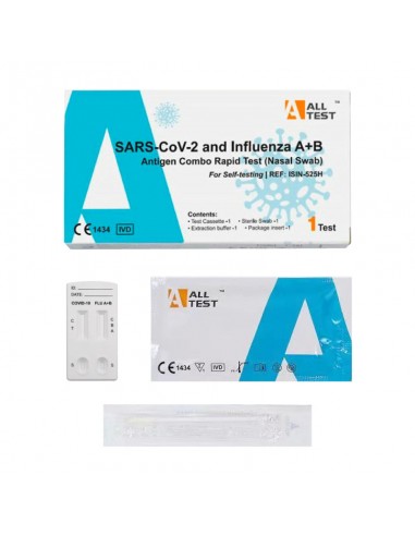 Test Combinado Covid-19, Gripe a y...