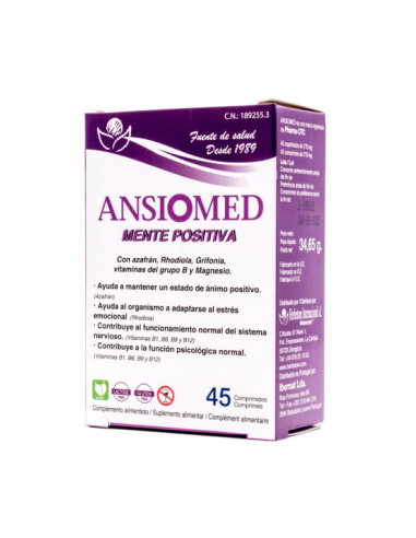 Ansiomed Mente Positiva 45 comprimidos