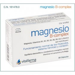 Magnesio B Complex 30cáps